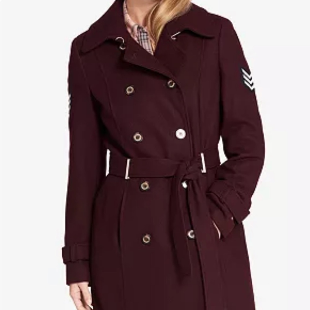 Tommy Hilfiger women wool coat with tags Size M